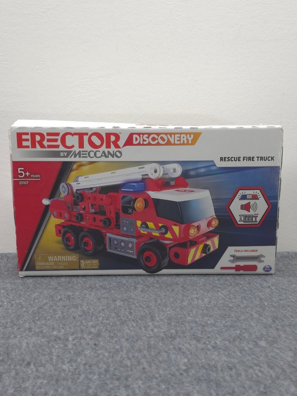 Erector Meccano Discovery Rescue Fire Truck 20107 Building Set New